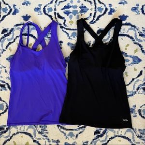 Bundle of 2 Champion strappy back workout tops